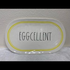 Rae Dunn “EGGCELLENT” Serving Platter